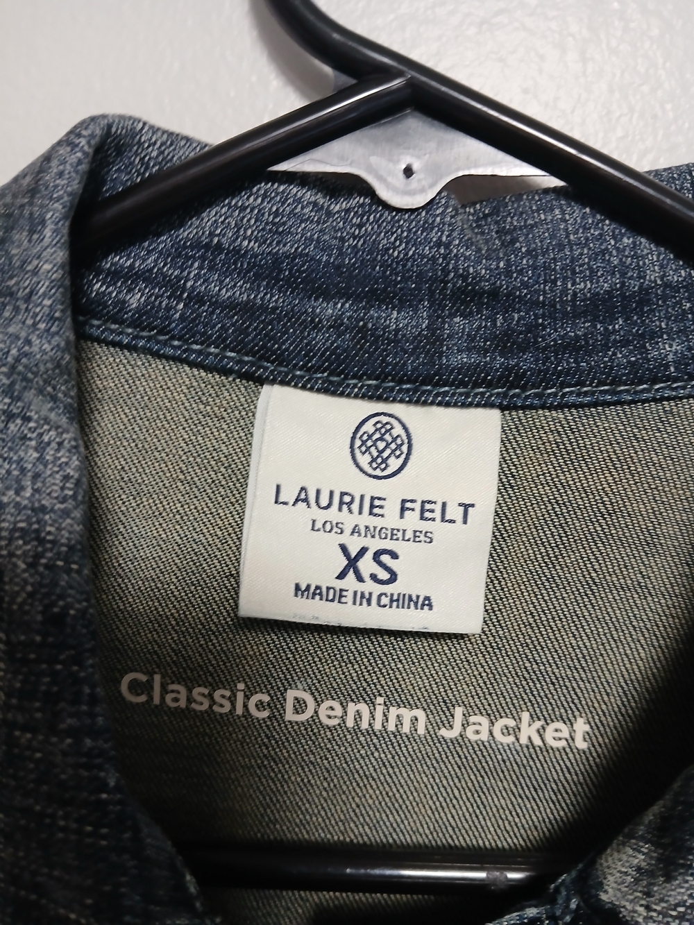 Laurie Felt Faded Blue Denim Jacket - Picture 3 of 3